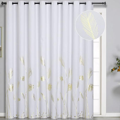 Greyish White Extra Wide Curtain by ESTELARTEXTILER