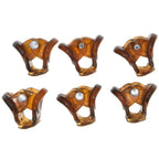 Camila Paris AD115/6 French Hair Clip for Women, Set of 6 Extra Small Girls Hair Claw Clips Jaw Fashion Durable Styling Hair Accessories for Women, Strong Hold No Slip Grip, Made in France