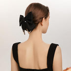 Vintage Palace Style Hair Barrette for women, SHE'S FREE STYLE JUST FOR YOU 14k Gold Plating Bow Hair Clip with Elegant Pearl, Retro Versailles Hair Accessories