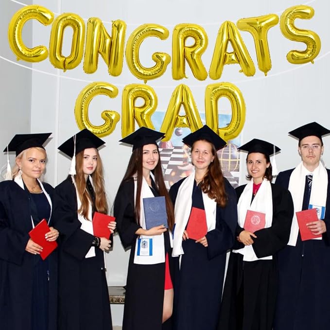 TONIFUL 2026 Congrats Grad Balloons - Image 5