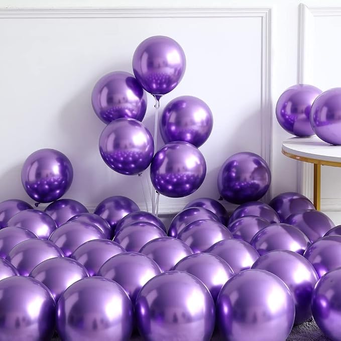 Mermaid Balloon Arch Kit 141pcs Dark Pink and Purple Balloon Garland - Image 8