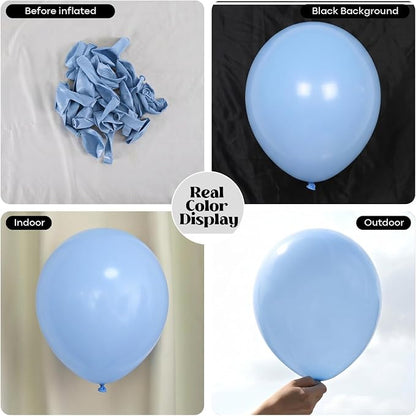 Pastel Blue Balloons - Image 2