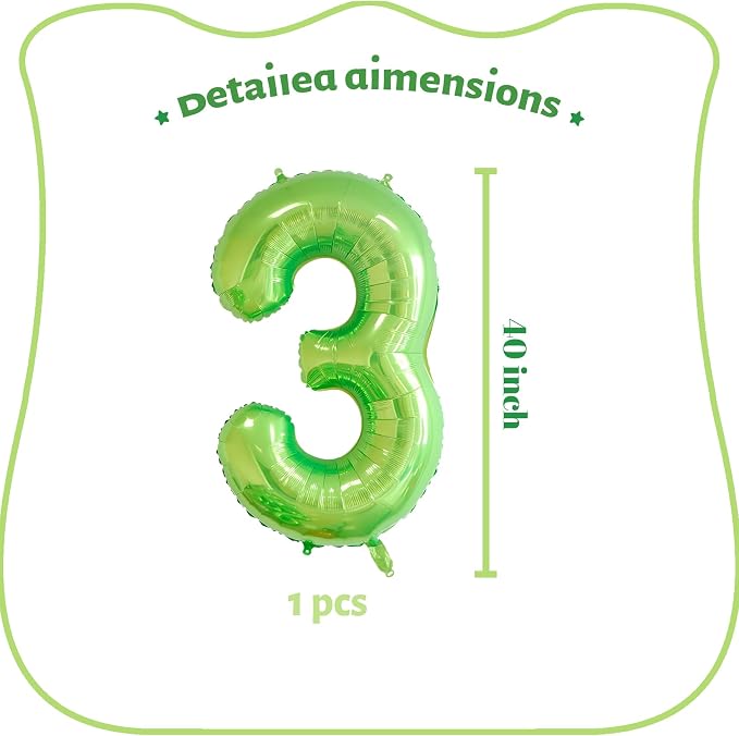 Dinosaur Birthday Banner, Dinosaur Theme Party Decorations - Image 2