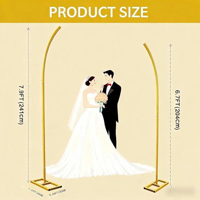 7.9FT&6.7FT Half Arch Balloon Stand - Image 2