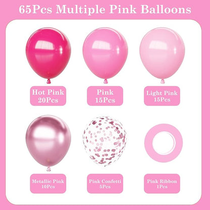 Pink Balloons Set - Image 2