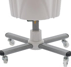 Professional Standing Hair Steamer Dryer, 700W Orbiting Rollerball Color Processor w/Rolling Base, Floor Hooded Treatment Machine for Home Hairdressing Salons