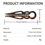 3PCS French Hair Pins,Prestige Hair Pins,Elegant Hair Accessories for women,Suitable for all head shapes (B-1)
