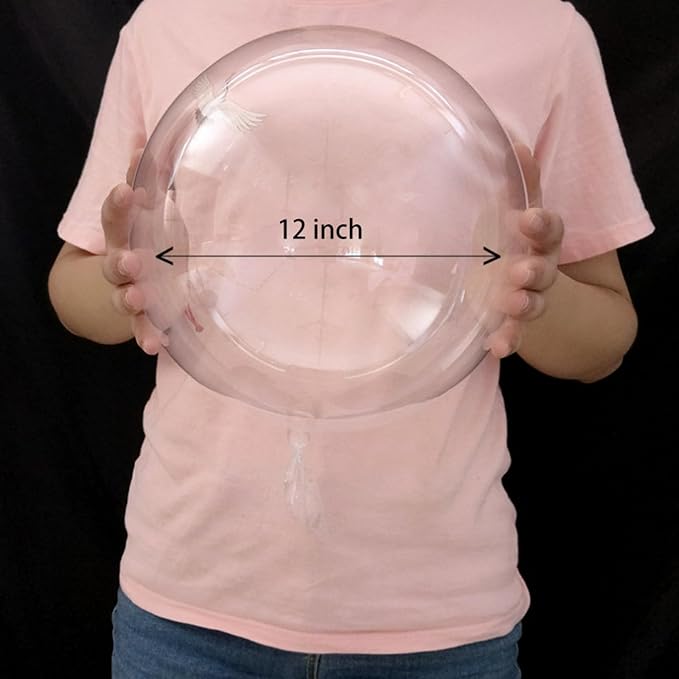 25 Pcs Transparent Bobo Balloons Birthday Party Wedding Balloon Arch Decorations - Image 4