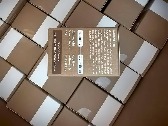 Muun Coconut Conditioner Bar (Pack of 2) - Rich Nourishing & Volumizing - Hair Moisturizing & Strengthening Solid Soap Bar, Plastic-Free, Silicone & Sulfate Free - For Damaged & Oily Hair.