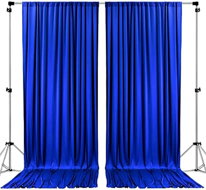 AK TRADING CO. 10 feet x 10 feet Polyester Backdrop Drapes Curtains Panels by Fabrics%7CEventDecor%7CCrafts%7CUpholsteryFoam