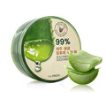 THESAEM Jeju Fresh Aloe Soothing Gel 10.1 fl. oz. - 99% Pure Aloe Vera Leaf Juice from Jeju Island - Multi-Purpose Moisturizing Gel for Face, Body & Hair - Cooling Relief for Irritation & Dry Skin