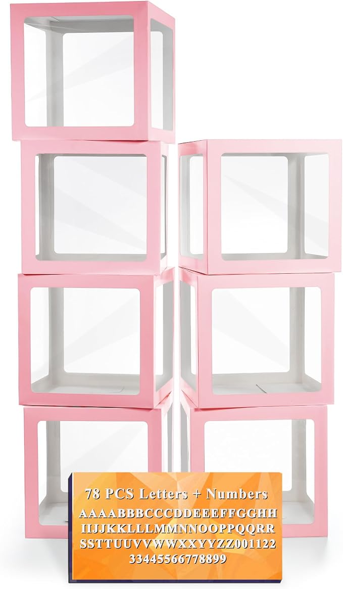 Ledido Transparent Balloon Boxes by Ledido