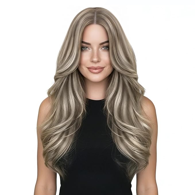 Sunny Hair Tape in Hair Extensions Human Hair Light Brown Highlight Blonde Tape in Extensions 16 inch Hair Extensions Real Human Hair Tape ins 20Pcs 50g