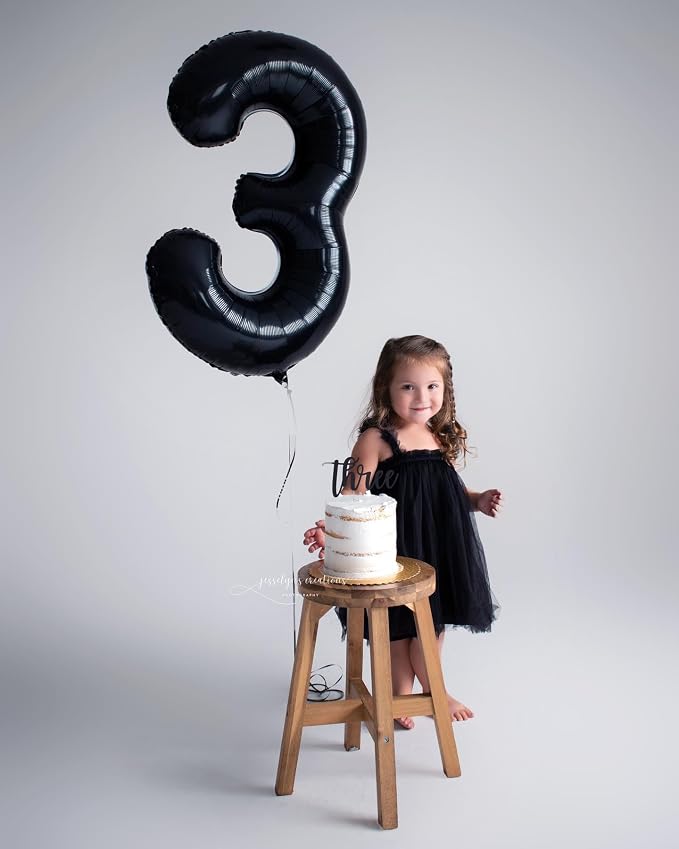 Black Number 11 Balloon 40 Inch - Image 7