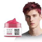 SEVICH Temporary Hair Color Wax Red for Kids Women Men,Natural Instant Hair Wax Color,Premium Non Greasy,Easy to Wash,Travel Size,Perfect for Halloween, Children's Day,Cosplay & Parties,50g