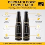 Revivogen MD Bio-Cleansing Shampoo and Conditioner for Thinning Hair, DHT Blocker Shampoo, Hair Loss Shampoo, Shampoo Thinning Hair, Conditioner for Thinning Hair, Hair Loss Conditioner 12oz