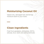 Soapbox Coconut Oil Shampoo, Harsh Sulfate Free, Paraben Free, Silicone Free, Color Safe, and Vegan Hair Shampoo (33.8 Ounces)