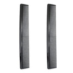 Avenoir Carbon Fiber Cutting Comb - Professional 8.3" Anti-Static Heat Resistant Fine and Wide Tooth Comb for All Hair Types, 2 Pack