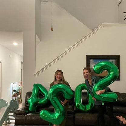 Green Number 50 Balloon 40 Inch - Image 7