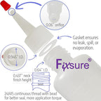 Plastic Squeeze Bottles with Red Tip Cap, 4 Oz Squirt Bottle For Ketchup, BBQ, Sauces, Syrup, Condiments, Oil, Pancake, Cookie Decorating, Dressings, Travel, Camping, Lab, Arts and Crafts (2)