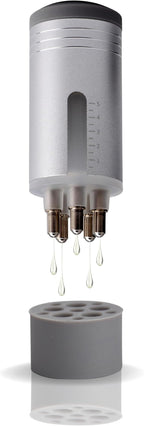 Minoxidil Applicator, Scalp Oil Applicator. Oil Comb. (Silver)
