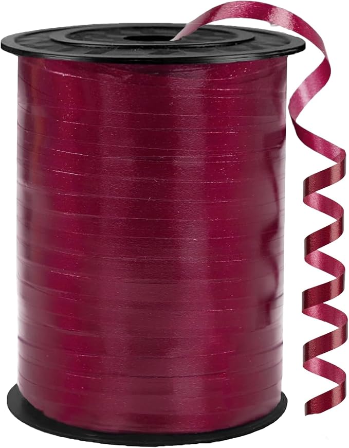 500 Yards Curling Ribbon, 1/5 Inch Shiny Ribbon, Balloon String, Party by Unknown