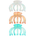 Extra Large Hair Clips for Women - Cute Octopus Claw Clips for Thick Hair, Unbreakable Jumbo Hair Claw Clamps Accessories - 3 PCS (Colorful)
