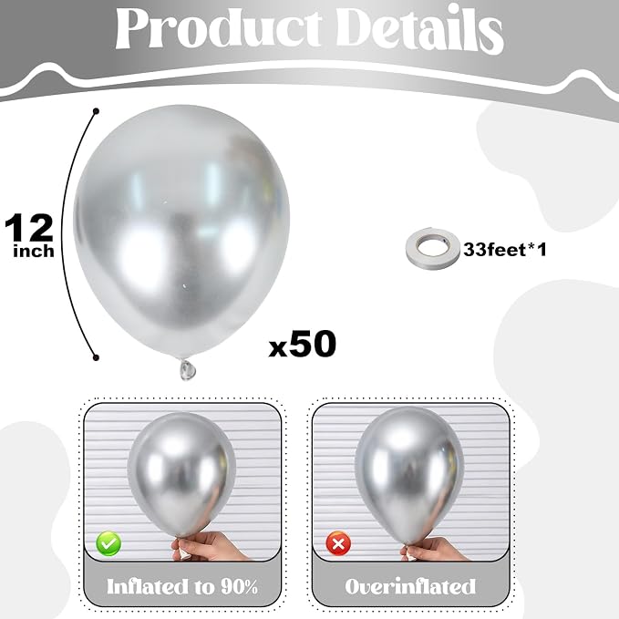 Silver Balloons - Image 3