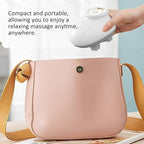 Multi-Functional Electric Scalp and Body Massager, Portable, Rechargeable with 3 Speed Modes and 4 Silicone Massage Heads for Relaxation, and Hair Growth