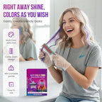 Festive Fun Hair Chalk Combs,2026 NEW Hair Color Comb Temporary Hair Chalk Comb,8/10 Color Washable Hair Chalk Set Hair Chalk Comb Temporary Bright Washable Hair Color Dye (8 Colors)