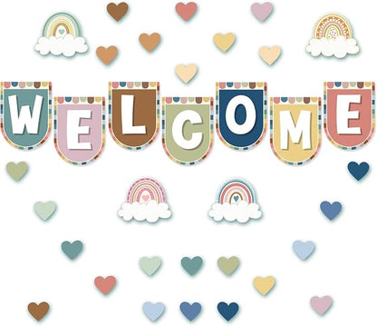 35 Pieces Welcome Bulletin Board by Adduster