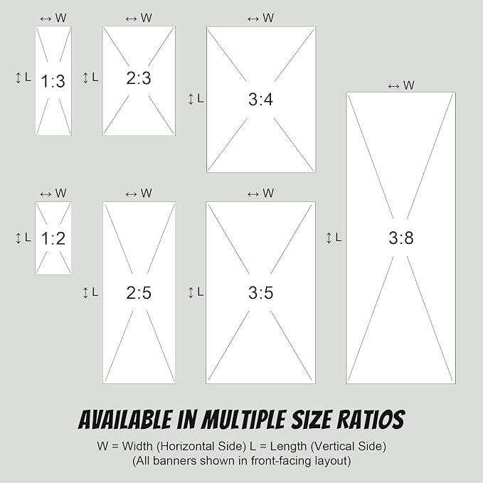 Custom Vinyl Banner with 150+ Sizes – Personalized Outdoor or Indoor Sign – Any - Image 2