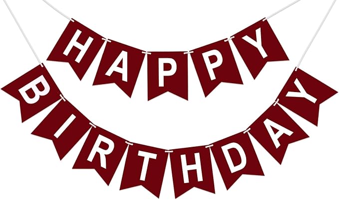Happy Birthday Banner Birthday Party Banner NO DIY Happy Birthday Sign | by KINGLAKEGARDEN