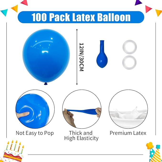 Sky Blue Balloons - Image 2