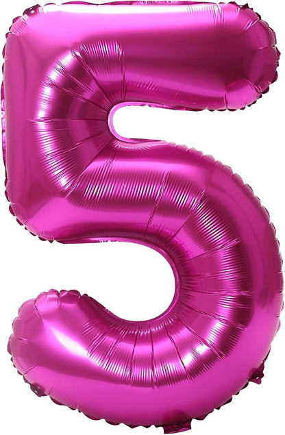 YPSelected 32 Inch Large Foil Helium Number Balloon Birthday Wedding Party 0-9 by YPSelected