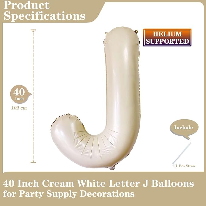 Giant Letter Balloons - Image 2