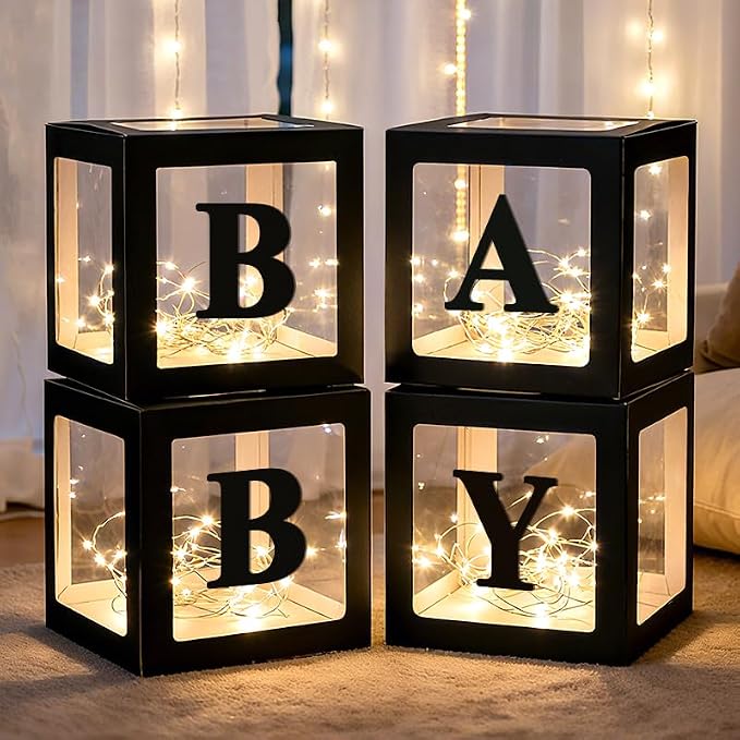 Lovelite Baby Boxes with Letters by Lovelite