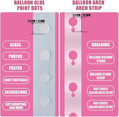 Decojoy Balloon Arch Kit Balloon Garland Decorating Garland Strip, 3 Tape - Image 5