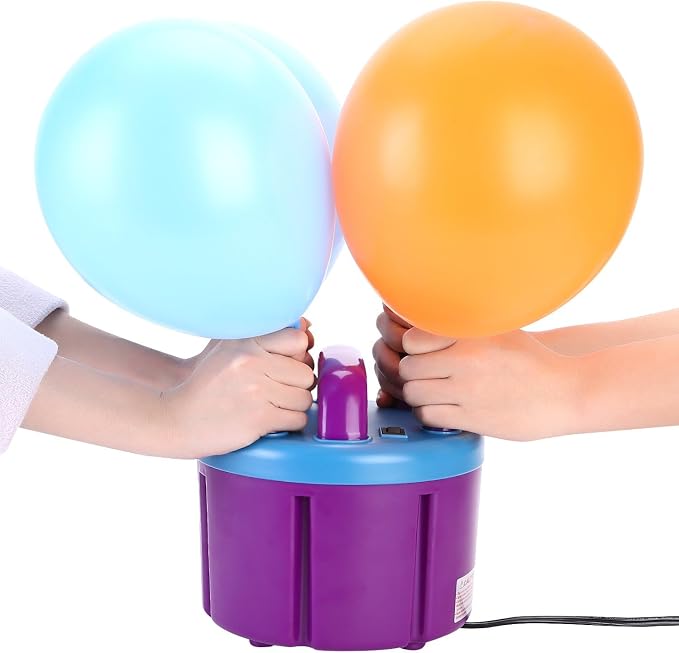4 Nozzles Electric Balloon Pump, 900W Inflator - Image 2
