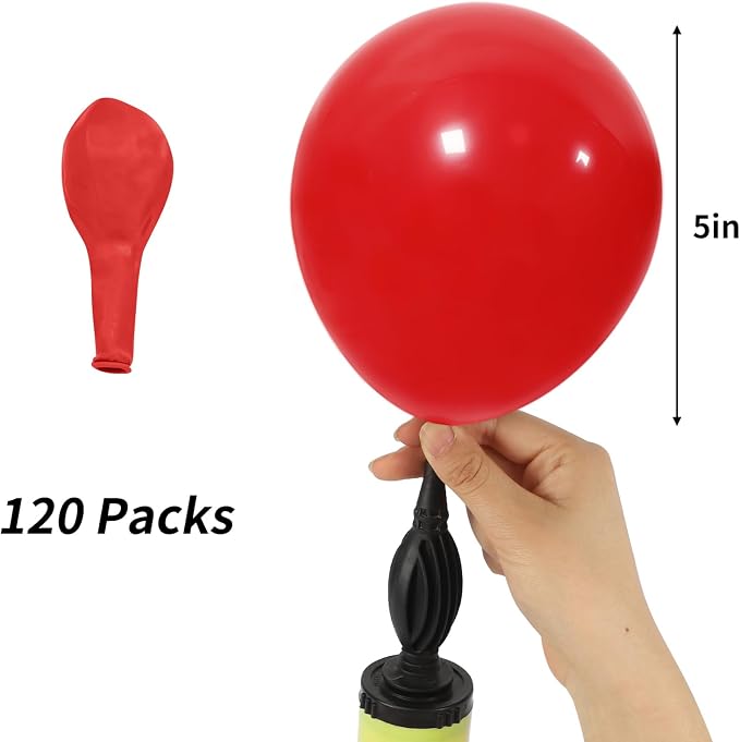 RUBFAC Red Balloons, 2026 International Football Game Decor, Graduation - Image 2