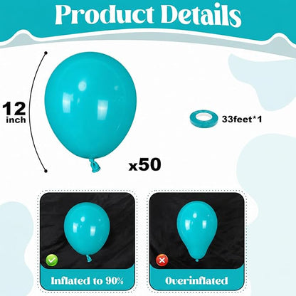 Teal Balloons - Image 3