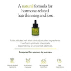 regener8 3-in-1 Hormonal Hair Loss & Thinning Treatment - Scalp Reset System With Multi-Signal Hair Growth Oil, Scalp Massage Brush & Cortisol-Reducing Candle - Complete Hair Revival Bundle for Women