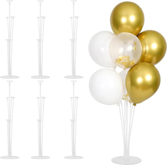 6 Sets Balloon Stand Kit, Balloons Sticks Holder by HPLYEL