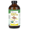 Organic Castor Oil for Body,Castors Hair & Lashes Brow Oils, USDA Certified 100% Pure Natural Glass Bottle, Cold Pressed, Hexane Free. Castor Oil for Hair Growth, Thicker Fuller Brows, 4.22oz