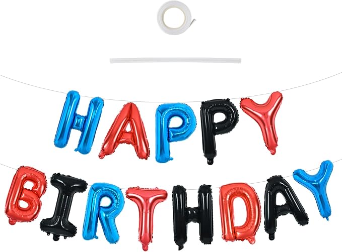 TONIFUL Happy Birthday Balloons by TONIFUL