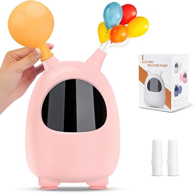Balloon Pump Electric, SPLAKS Balloons Inflator Air Pump Portable Balloon Blower by SPLAKSCALCULATOR