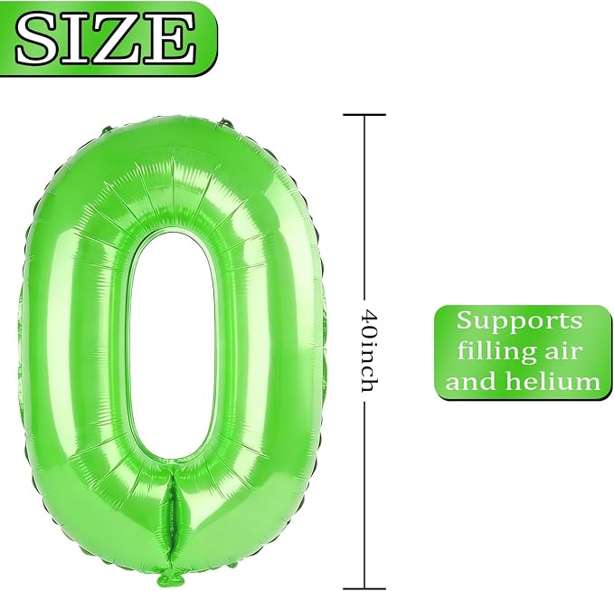 40 Inch Number 77 Balloons for 77th Birthday Party Decorations, 0-100 Fruit - Image 4