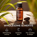 Gya Labs Citronella Essential Oil - 0.34 Fl Oz - for Hair, Skin, Diffuser, Aromatherapy & DIY Candle Making Scent
