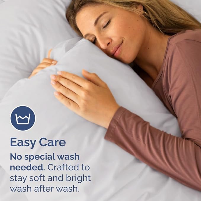King Pillow Cases Set of 10 - Ultra Soft Hotel Quality Pillowcase Covers - Comfy, Cozy & Wrinkle Free - Shrink, Stain and Fade Resistant - Machine Washable Pillow Protectors - 10 Pcs Set - French Grey
