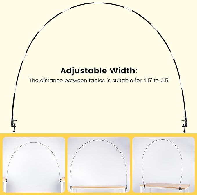 Voircoloria 13ft Table Balloon Arch Stand Frame - Image 3